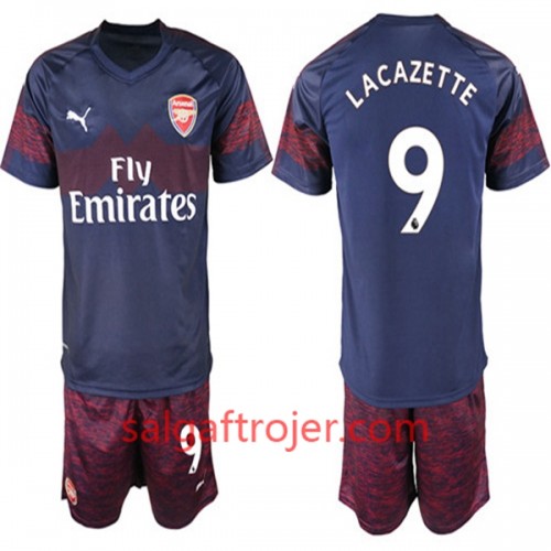 Arsenal Fodboldtrøjer Alexandre Lacazette 9 Børn Udebanesæt 2018/19 Kort ærmer Arsenal Fodboldtrøjer Alexandre Lacazette 9 Børn Udebanesæt 2018/19 Kort ærmer